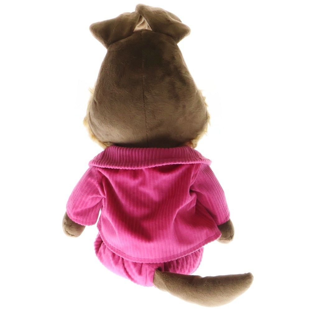 drew house(ドリューハウス) 22SS FERNAND PLUSH TOY フェルナンド プルッシュ トイ オオカミ ぬいぐるみ 人形 ブラウン/ピンク