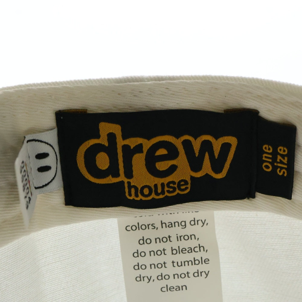 drew house(ドリューハウス) 21AW DINODREW SNAPBACK HAT ディノドリュー エンブロイダリー スナップバック 5パネルハット キャップ 帽子 パープル/ホワイト