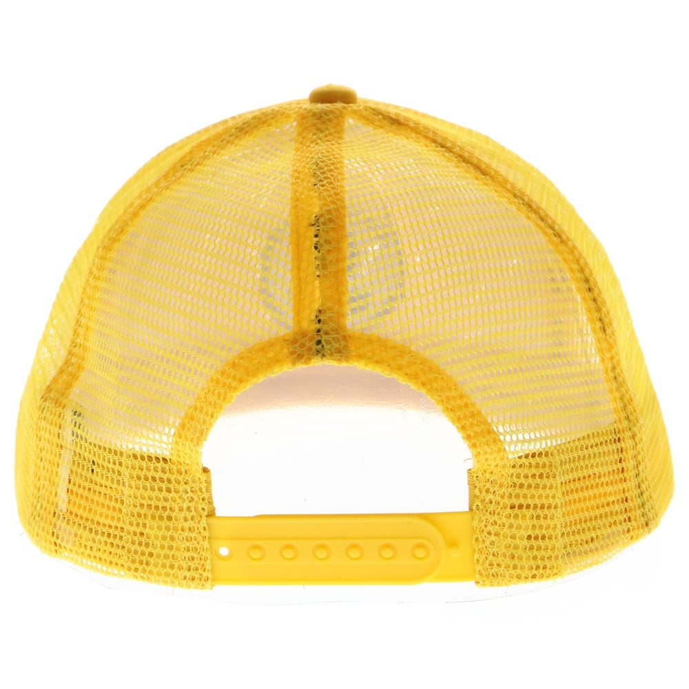 drew house(ドリューハウス) MASCOT TRUCKER HAT マスコット ロゴエンブロイダリー トラッカー ハット メッシュキャップ 帽子 イエロー