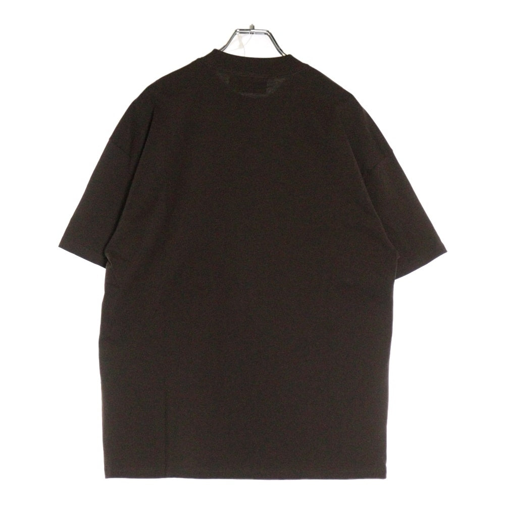 drew house(ドリューハウス) BOOMBOX S/S TEE ブームボックス ラジオ フロントプリント クルーネック半袖Tシャツ カットソー ブラウン