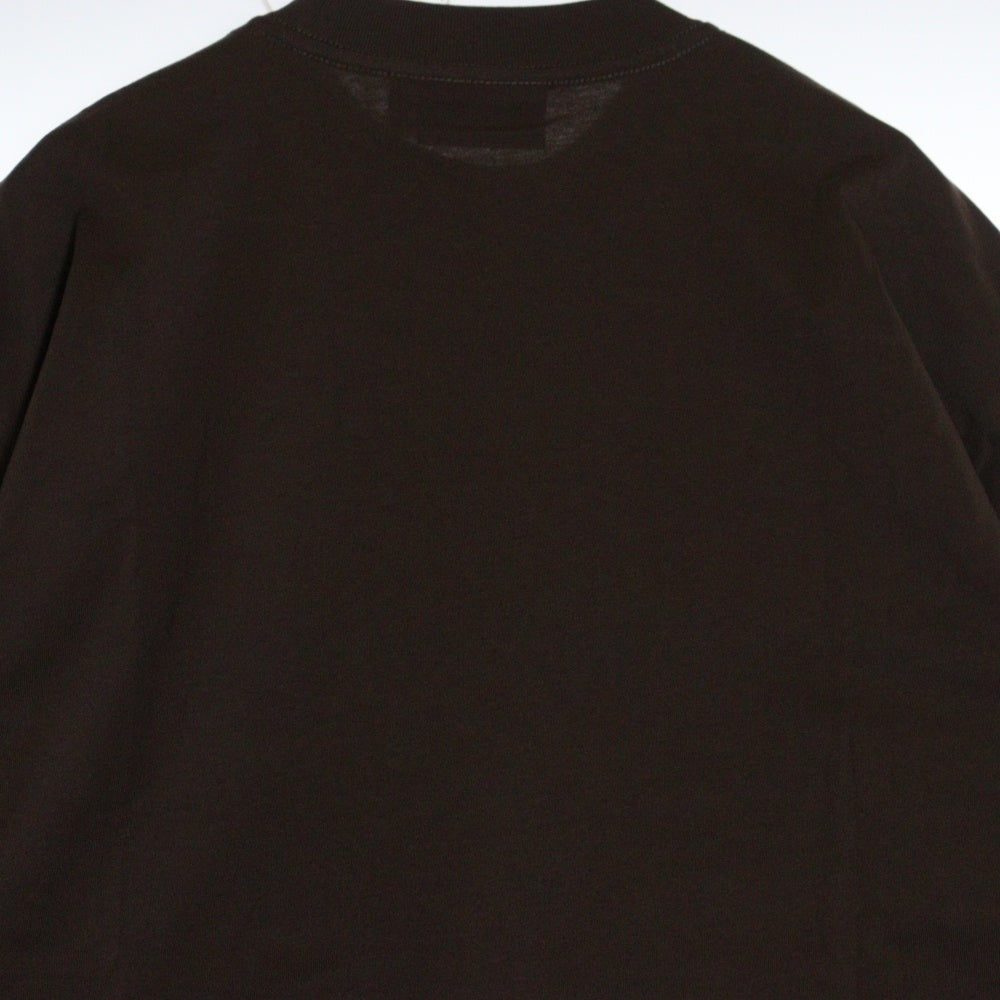 drew house(ドリューハウス) BOOMBOX S/S TEE ブームボックス ラジオ フロントプリント クルーネック半袖Tシャツ カットソー ブラウン