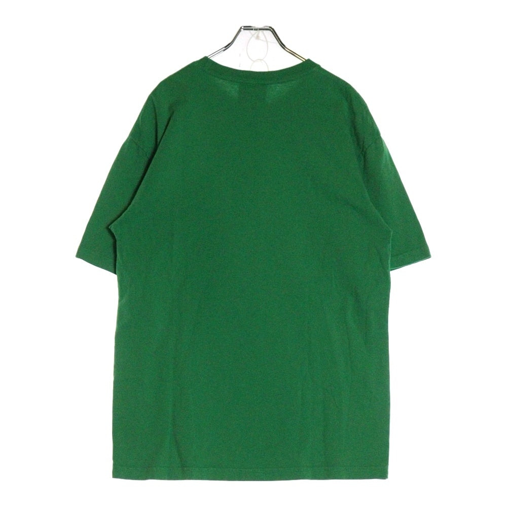 drew house(ドリューハウス) 21SS DINODREW SS TEE ディノドリュー フロントプリント クルーネック半袖Tシャツ カットソー グリーン