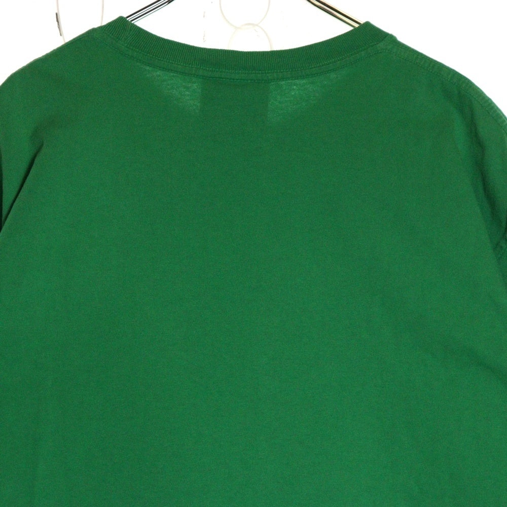 drew house(ドリューハウス) 21SS DINODREW SS TEE ディノドリュー フロントプリント クルーネック半袖Tシャツ カットソー グリーン