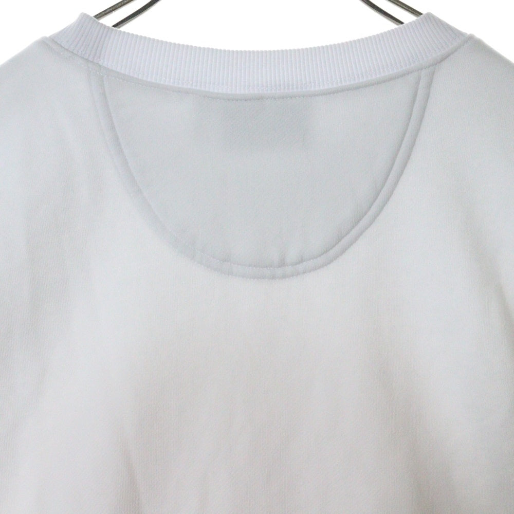 drew house(ドリューハウス) INFINITE JOY BOXY CREWNECK インフィニット フロントロゴプリント クルーネック スウェットトレーナー ホワイト/イエロー