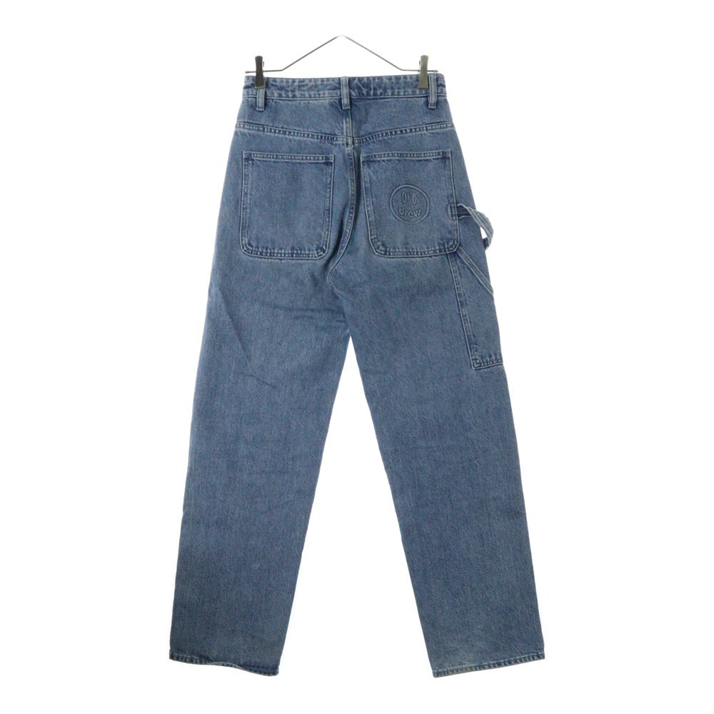 drew house(ドリューハウス) 21SS WIND LEG JEAN ヴィンテージ加工 ボタンフライ デニムパンツ ジーンズ インディゴ