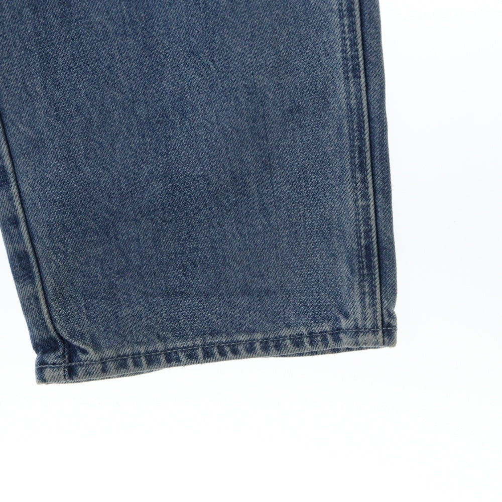 drew house(ドリューハウス) 21SS WIND LEG JEAN ヴィンテージ加工 ボタンフライ デニムパンツ ジーンズ インディゴ
