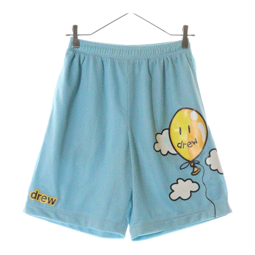 drew house(ドリューハウス) 21SS MESH JOY SHORTS メッシュ ジョイ ハーフパンツ ショーツ ブルー/イエロー