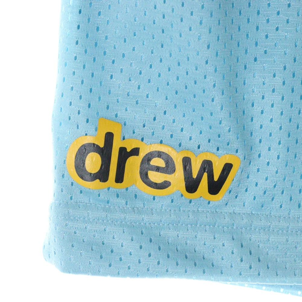 drew house(ドリューハウス) 21SS MESH JOY SHORTS メッシュ ジョイ ハーフパンツ ショーツ ブルー/イエロー
