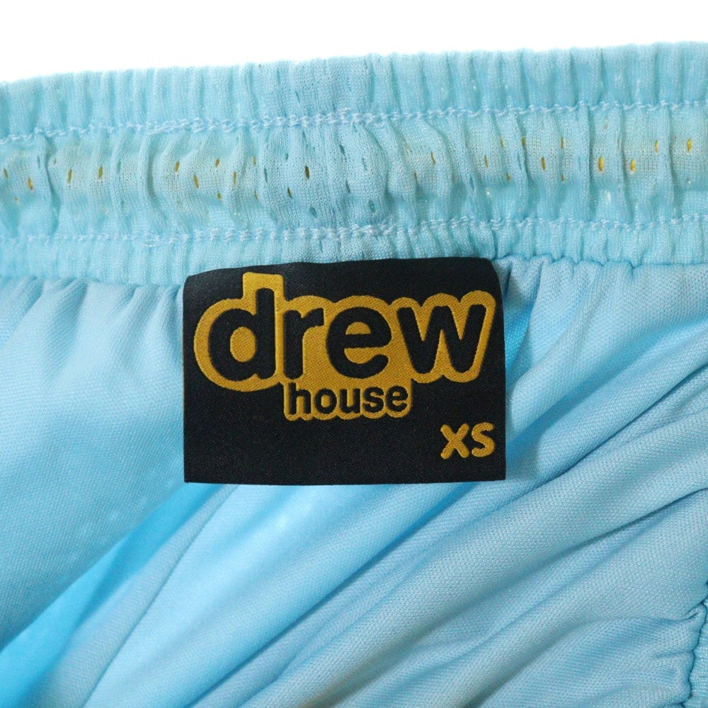 drew house(ドリューハウス) 21SS MESH JOY SHORTS メッシュ ジョイ ハーフパンツ ショーツ ブルー/イエロー