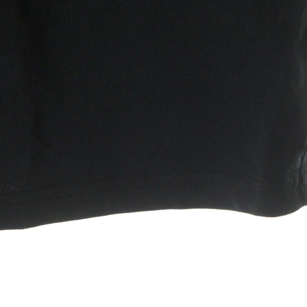 drew house(ドリューハウス) 22AW JOY BOXY SS TEE ジョイ バルーン マスコットロゴプリント クルーネック半袖Tシャツ カットソー ブラック/イエロー