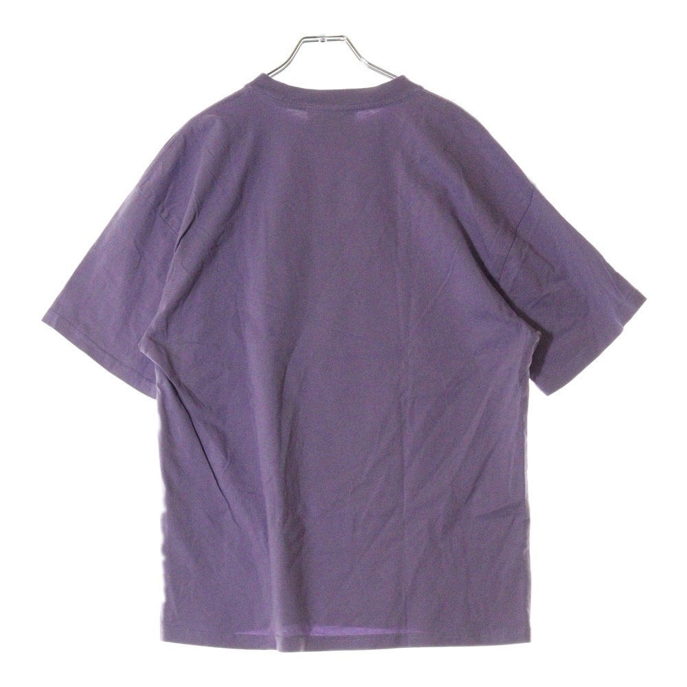 drew house(ドリューハウス) 21AW JOY T-SHIRT ジョイ バルーン マスコットロゴプリント クルーネック半袖Tシャツ カットソー パープル/イエロー