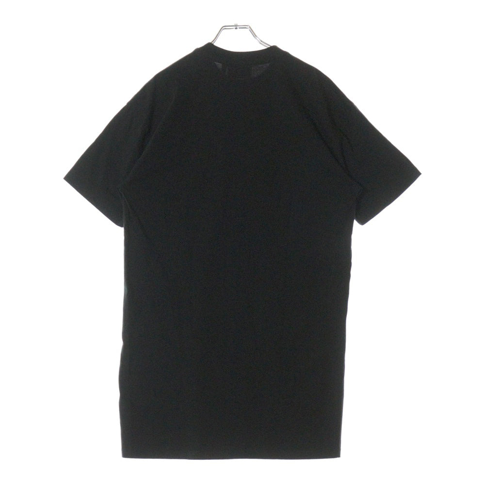 drew house(ドリューハウス) ロゴプリント クルーネック半袖Tシャツ カットソー ブラック/イエロー