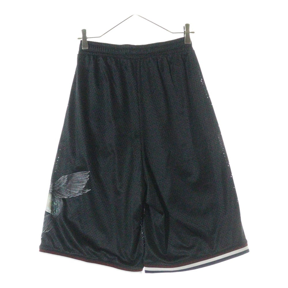 drew house(ドリューハウス) HUMMINGBIRDS MESH STREET SHORT ハミングバード メッシュ ストリート ハーフパンツ ショーツ ブラック