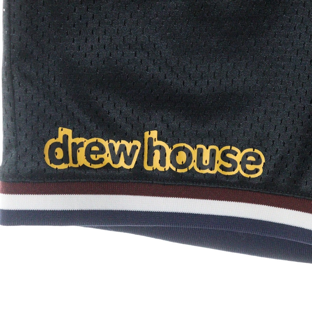 drew house(ドリューハウス) HUMMINGBIRDS MESH STREET SHORT ハミングバード メッシュ ストリート ハーフパンツ ショーツ ブラック