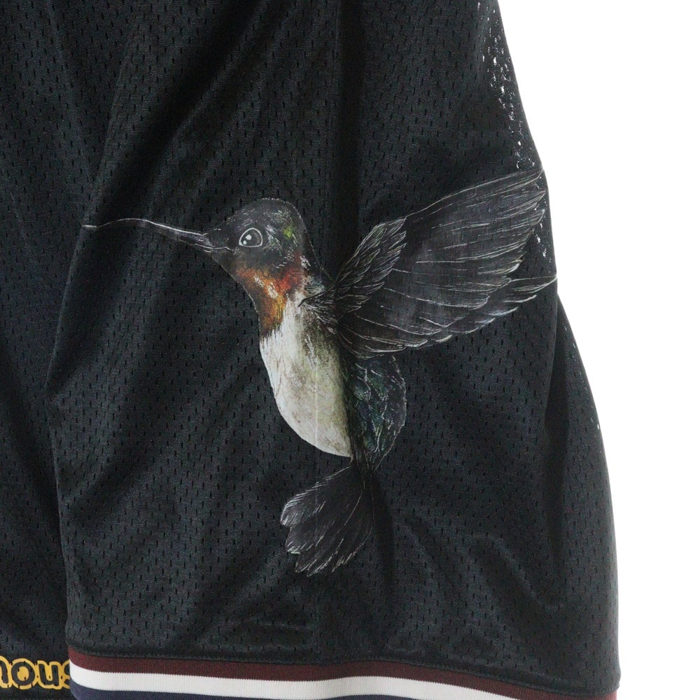drew house(ドリューハウス) HUMMINGBIRDS MESH STREET SHORT ハミングバード メッシュ ストリート ハーフパンツ ショーツ ブラック
