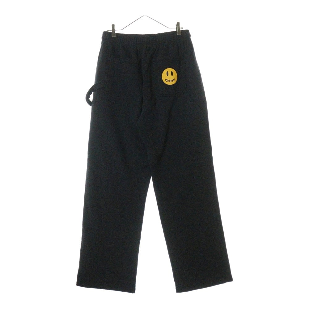 drew house(ドリューハウス) SECRET CARPENTER SWEATPANT シークレットロゴ カーペンター ワイド スウェットパンツ ブラック
