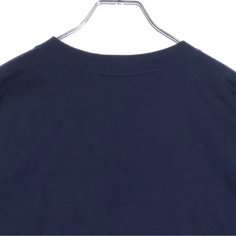 drew house(ドリューハウス) SWEET BOXY T-SHIRT スウィート ハミングバード フロントプリント クルーネック半袖Tシャツ カットソー ネイビー