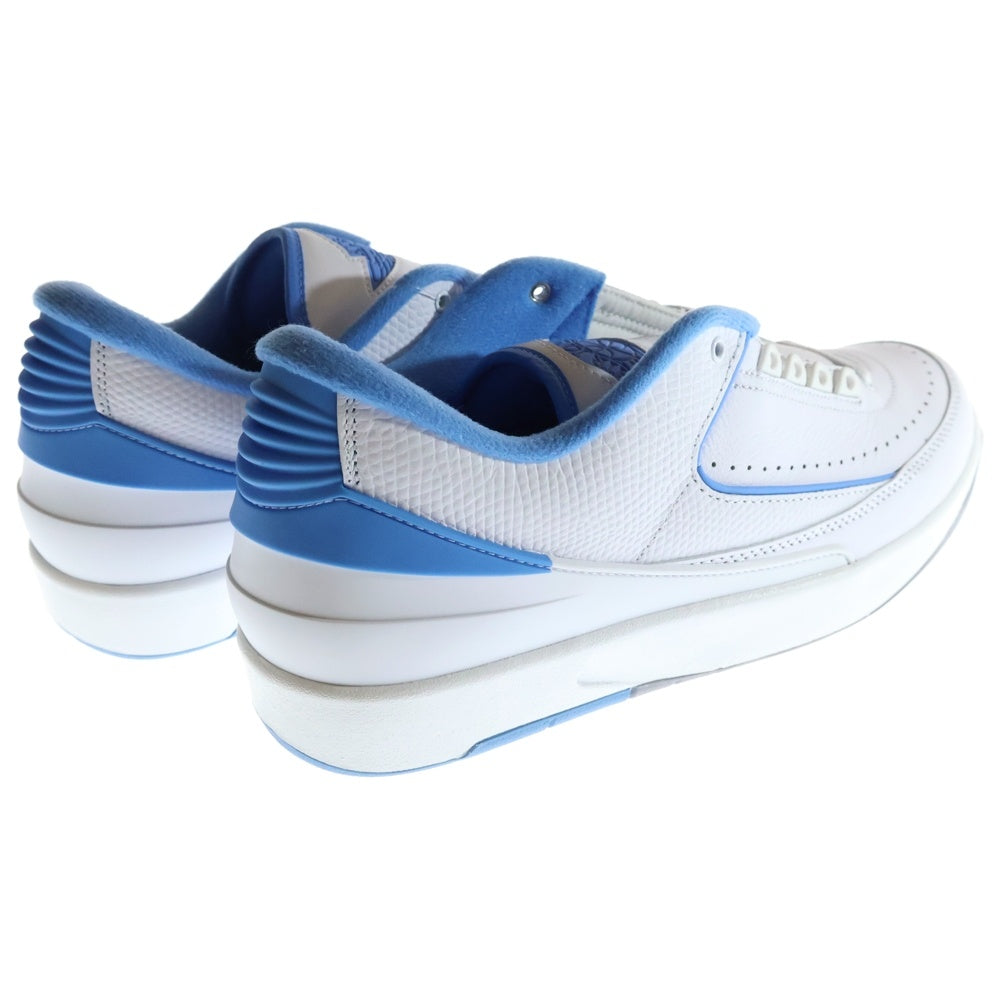 NIKE(ナイキ) AIR JORDAN 2 RETRO LOW UNIVERSITY BLUE エアジョーダン2 レトロ ロー ユニバーシティブルー ローカットスニーカー ブルー/ホワイト US11.5/29.5cm DV9956-104