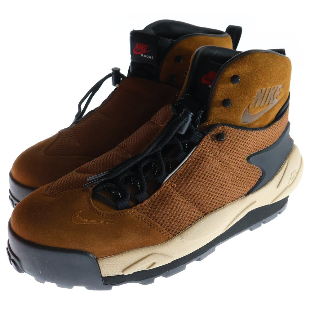 NIKE(ナイキ) ×sacai MAGMASCAPE SP サカイ マグマスケープ ハイカットスニーカー ブラウン US12/30cm FN0563-200