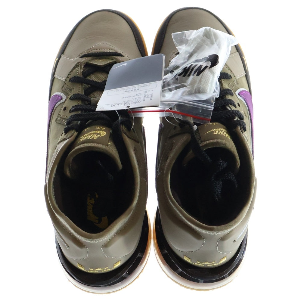 NIKE(ナイキ) ×atmos LEBRON 18 LOW NRG Viotech アトモス レブロン18 ロー バイオテック ローカットスニーカー シューズ ブラウン US11.5/29.5cm CW3153-200