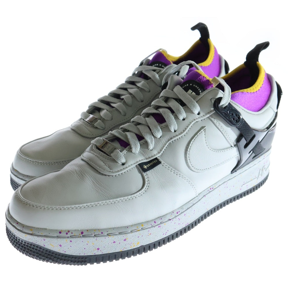 NIKE(ナイキ) ×UNDERCOVER GORE-TEX AIR FORCE 1 LOW SP アンダーカバー ゴアテックス エアフォース1 ローカットスニーカー グレー/ブラック US12/30cm DQ7558-001