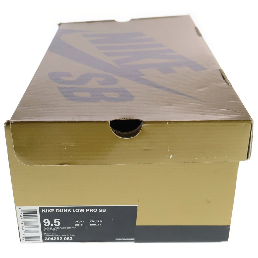NIKE SB(ナイキエスビー) 【観賞用 2008年製】 DUNK LOW 720 DEGREES ダンク 720 デグリー ローカットスニーカー ブラック US9.5/27.5cm 304292-062
