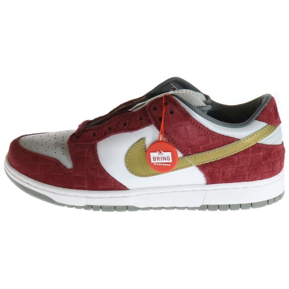 NIKE SB(ナイキエスビー) 【観賞用 2004年製】 DUNK LOW SHANGHAI ダンク シャンハイ 上海 ローカットスニーカー ホワイト/レッド US9.5/27.5cm 304292-112