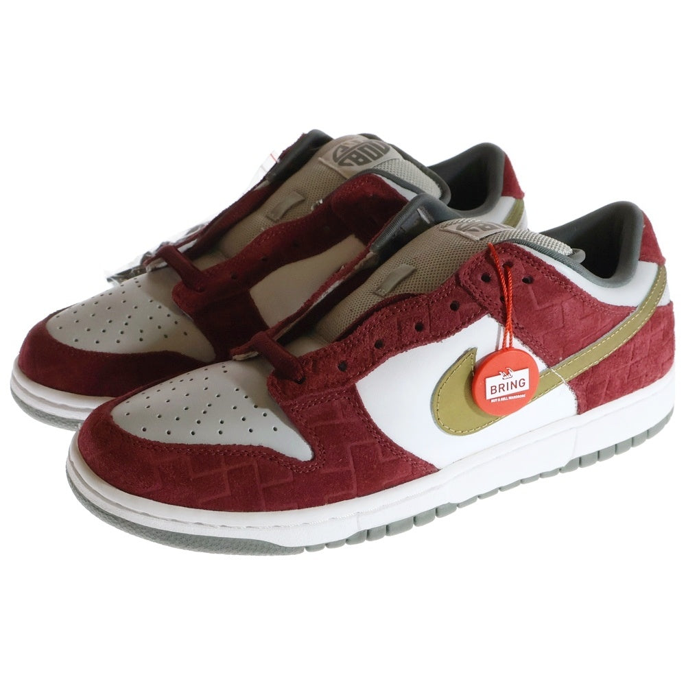 NIKE SB(ナイキエスビー) 【観賞用 2004年製】 DUNK LOW SHANGHAI ダンク シャンハイ 上海 ローカットスニーカー ホワイト/レッド US9.5/27.5cm 304292-112