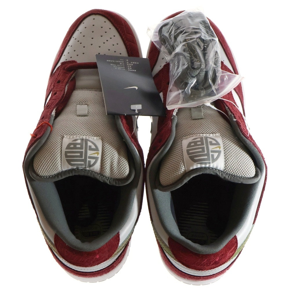 NIKE SB(ナイキエスビー) 【観賞用 2004年製】 DUNK LOW SHANGHAI ダンク シャンハイ 上海 ローカットスニーカー ホワイト/レッド US9.5/27.5cm 304292-112