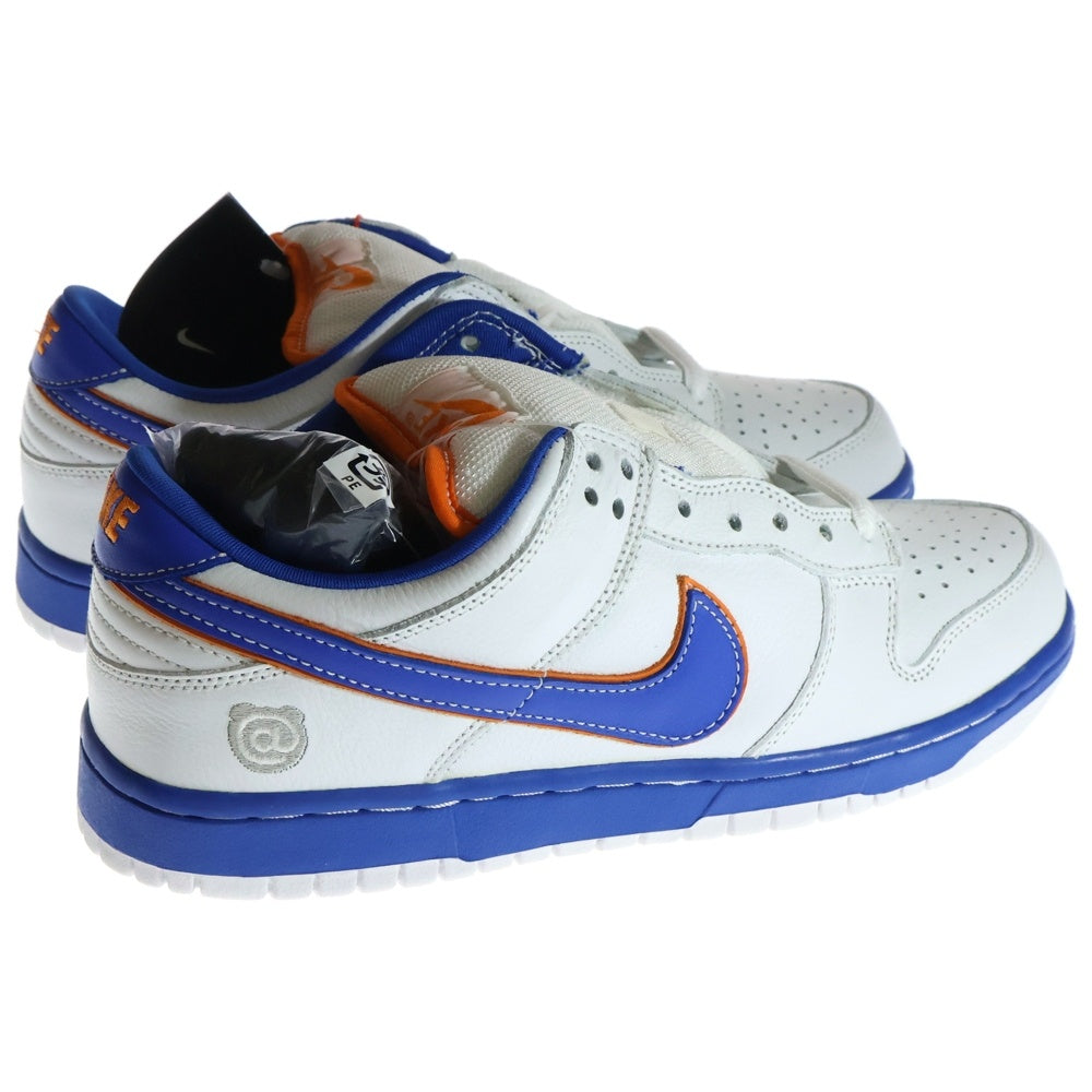 NIKE SB(ナイキエスビー) 【観賞用 2004年製】 ×MEDICOM TOY 1st DUNK LOW PRO メディコムトイ ダンク ローカットスニーカー ホワイト US8/26cm 304292-142