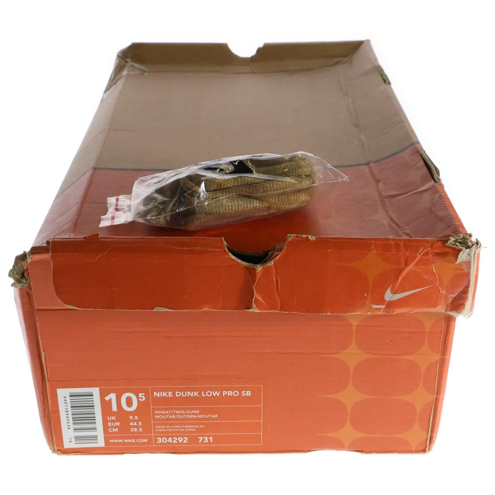 NIKE SB(ナイキエスビー) 【観賞用2002年製】 DUNK LOW PRO REESE FORBES ダンク プロ リース フォーブース ローカットスニーカー ベージュ US10.5/28.5cm 304292-731