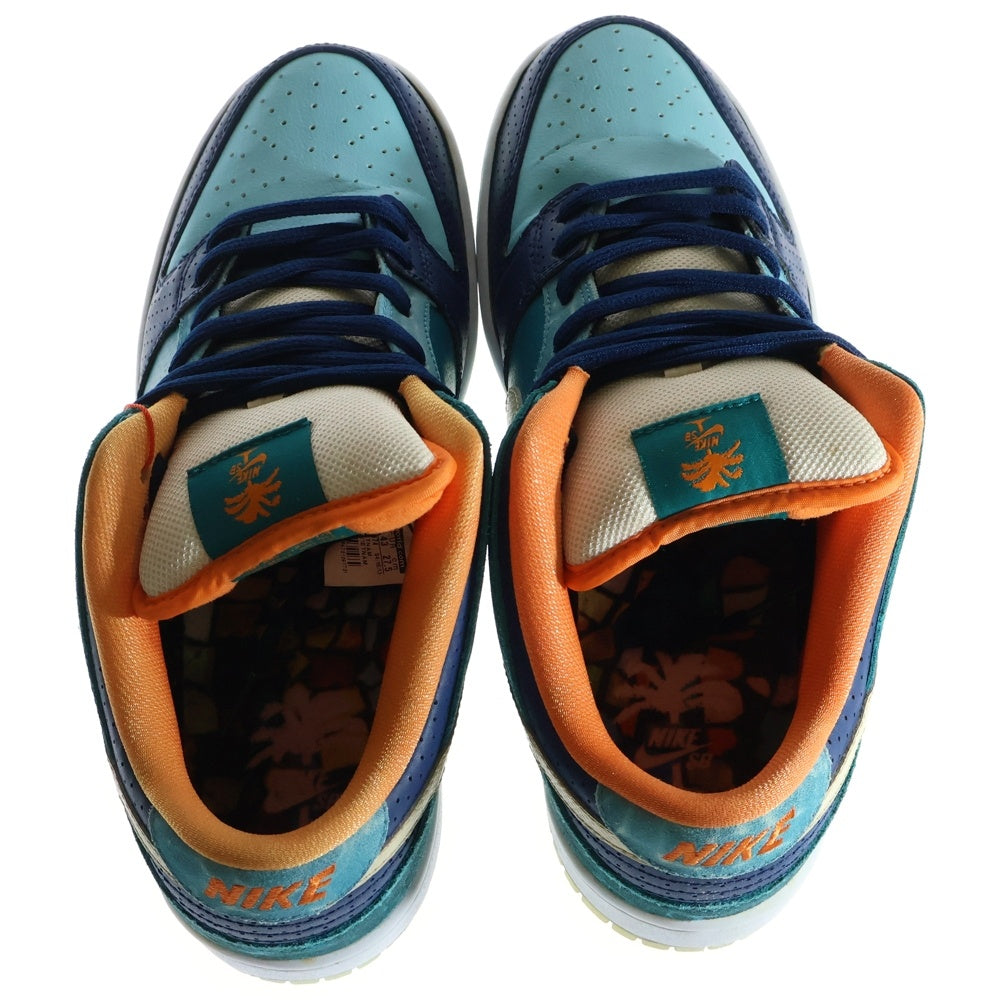 NIKE SB(ナイキエスビー) 【観賞用 2013年製】 DUNK LOW MIA SKATE SHOP ダンク ミア スケート ショップ ローカットスニーカー ブルー US9.5/27.5cm 504750-474