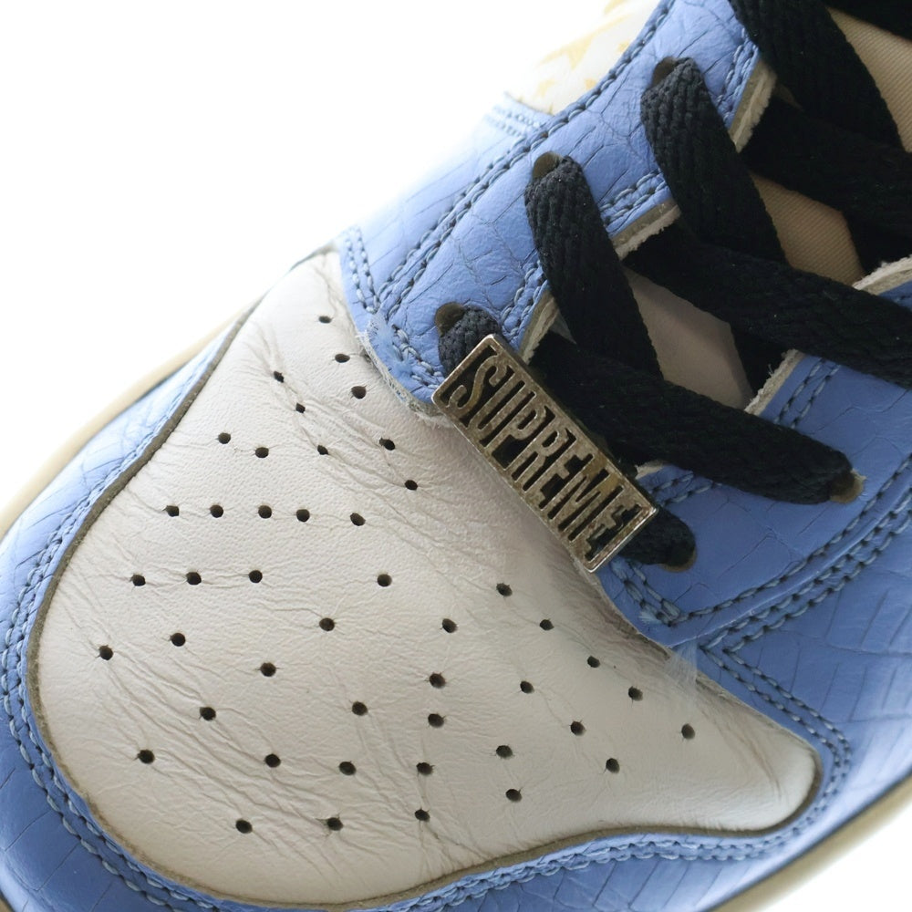 NIKE SB(ナイキエスビー) 03SS【観賞用 2003年製】 ×SUPREME DUNK HIGH PRO BLUE STARS シュプリーム ダンク プロ ブルースターズ ハイカットスニーカー US10/28cm 307385-141