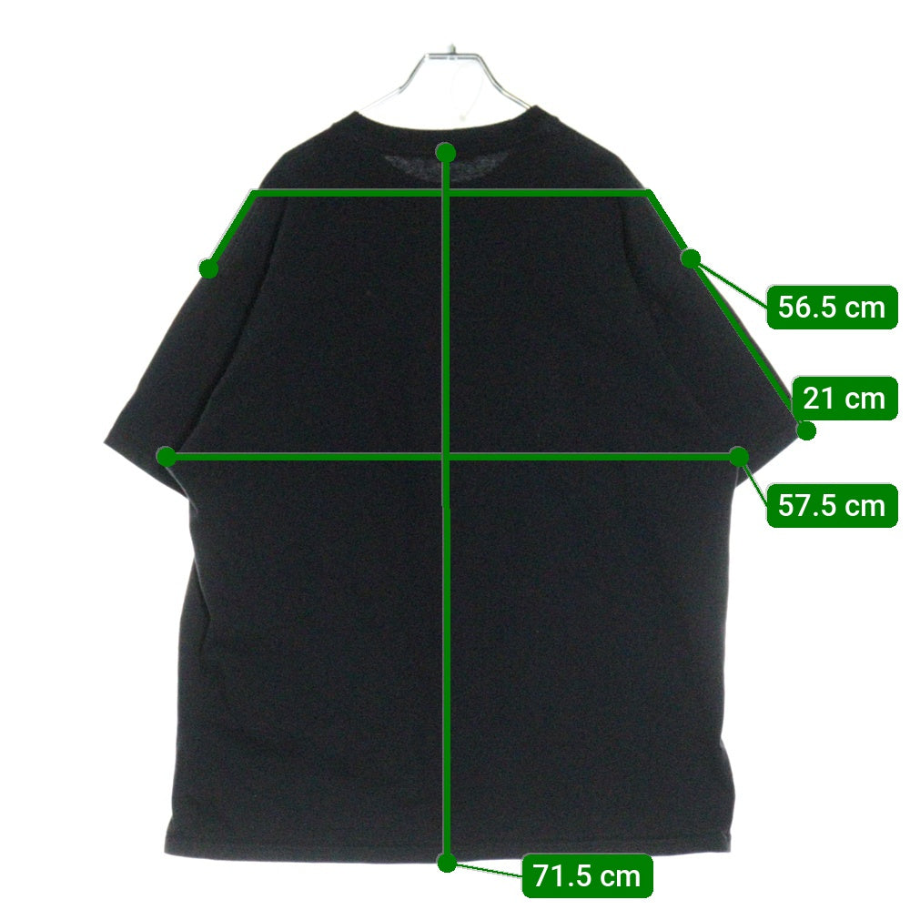 STUSSY(ステューシー) 00S Laura tee ローラ プリント クルーネック 半袖Tシャツ カットソー ブラック
