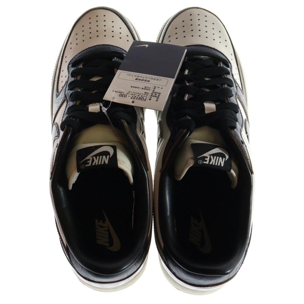 NIKE(ナイキ) TERMINATOR LOW PRM Phantom and Black ターミネーター ロー プレミアム ローカットスニーカー FQ8127-030 ブラック/ホワイト US12/30cm