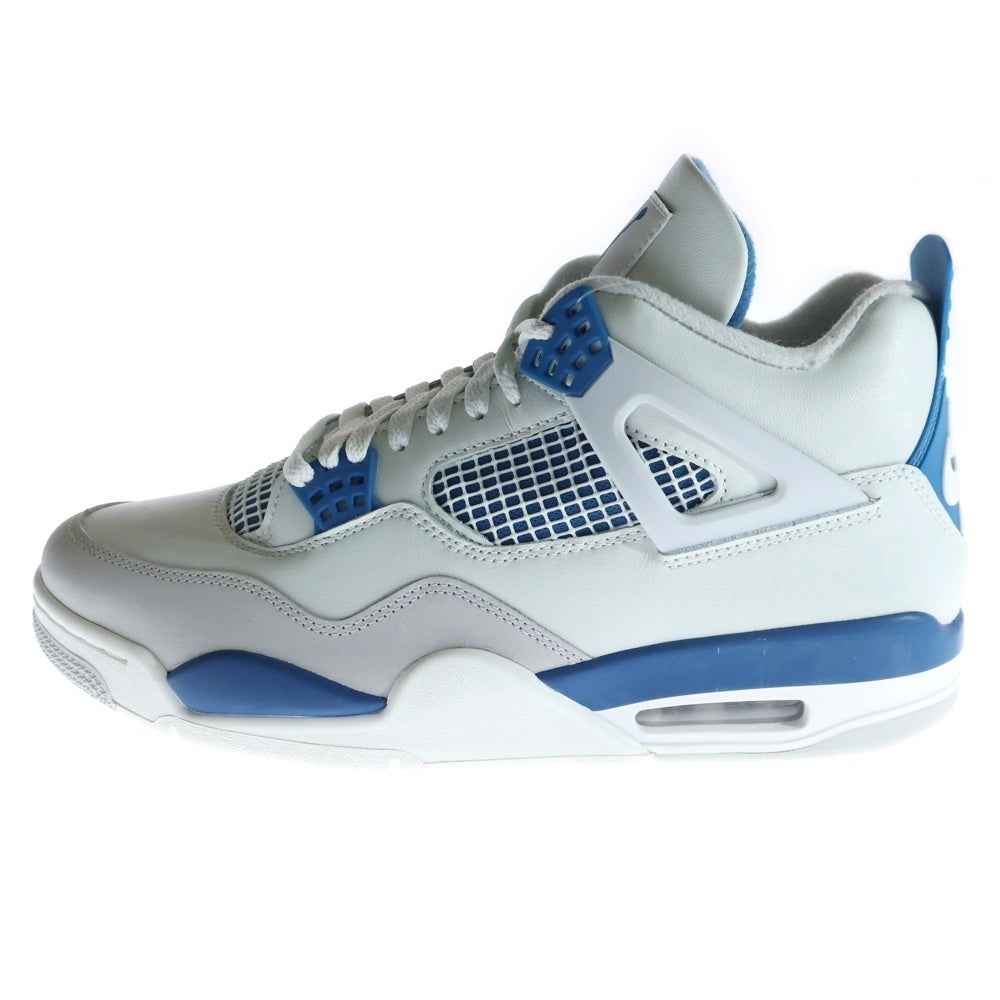 NIKE(ナイキ) AIR JORDAN 4 RETRO INDUSTRIAL BLUE エアジョーダン4 レトロ インダストリアルブルー ミッドカットスニーカー US12/30cm ホワイト/ブルー FV5029-141
