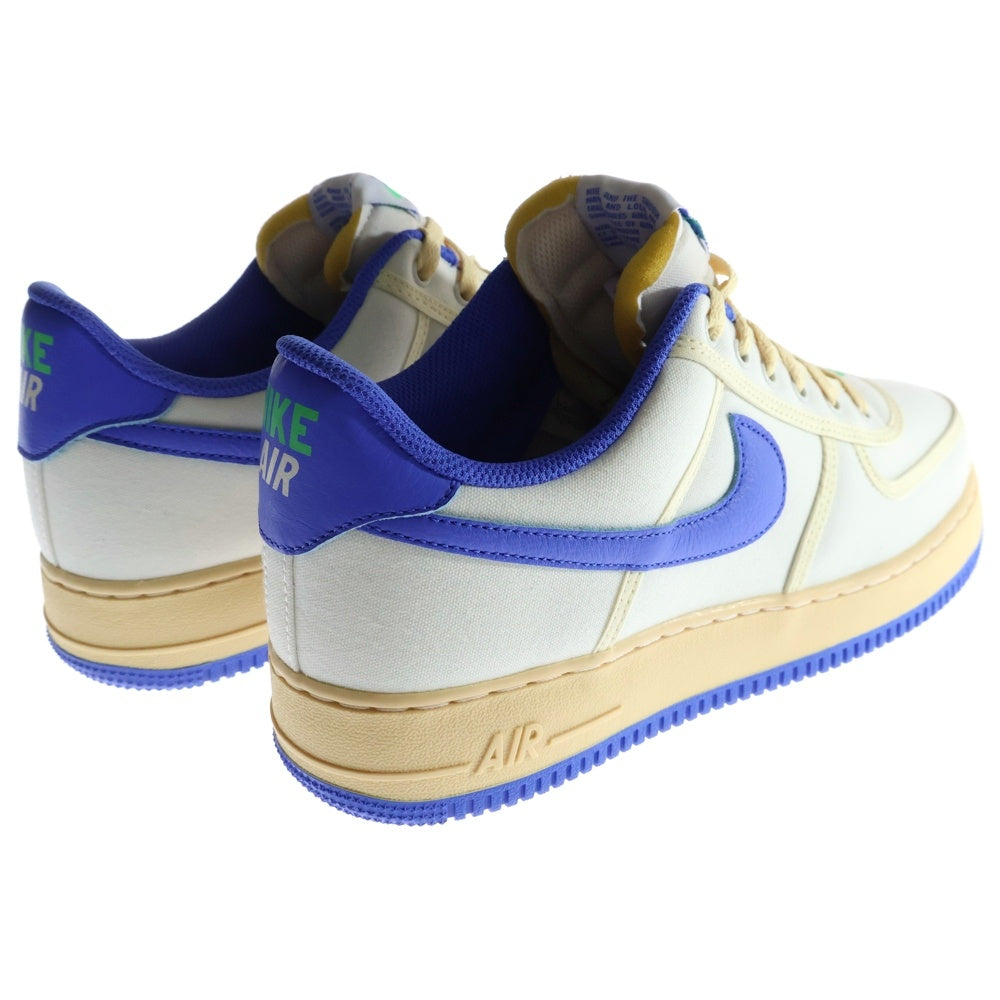 NIKE(ナイキ) WMNS AIR FORCE 1 07 SAIL MEDIUM BLUE-PALE VANILLA ウィメンズ エアフォースワン ローカットスニーカー ホワイト/ブルー US12/29cm FJ5440-133