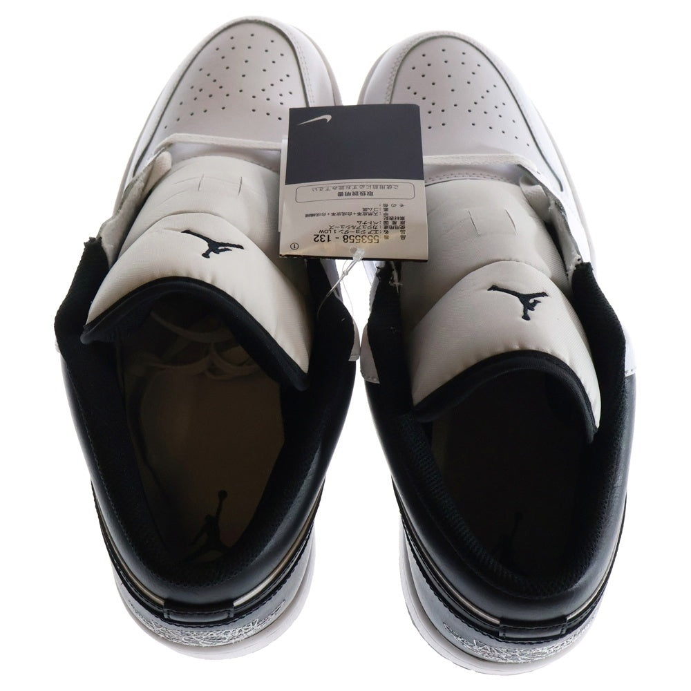 NIKE(ナイキ) AIR JORDAN 1 LOW エア ジョーダン ローカットスニーカー ホワイト/ブラック US12/30cm 553558-132