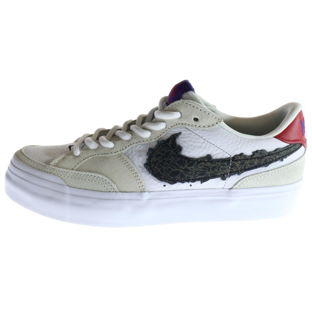 NIKE SB(ナイキエスビー) ×SKY BROWN WMNS ZOOM POGO PLUS QS スカイブラウン ウィメンズ ズーム ポゴプラス ローカットシューズ ホワイト US7.5/24.5cm HF4085-100