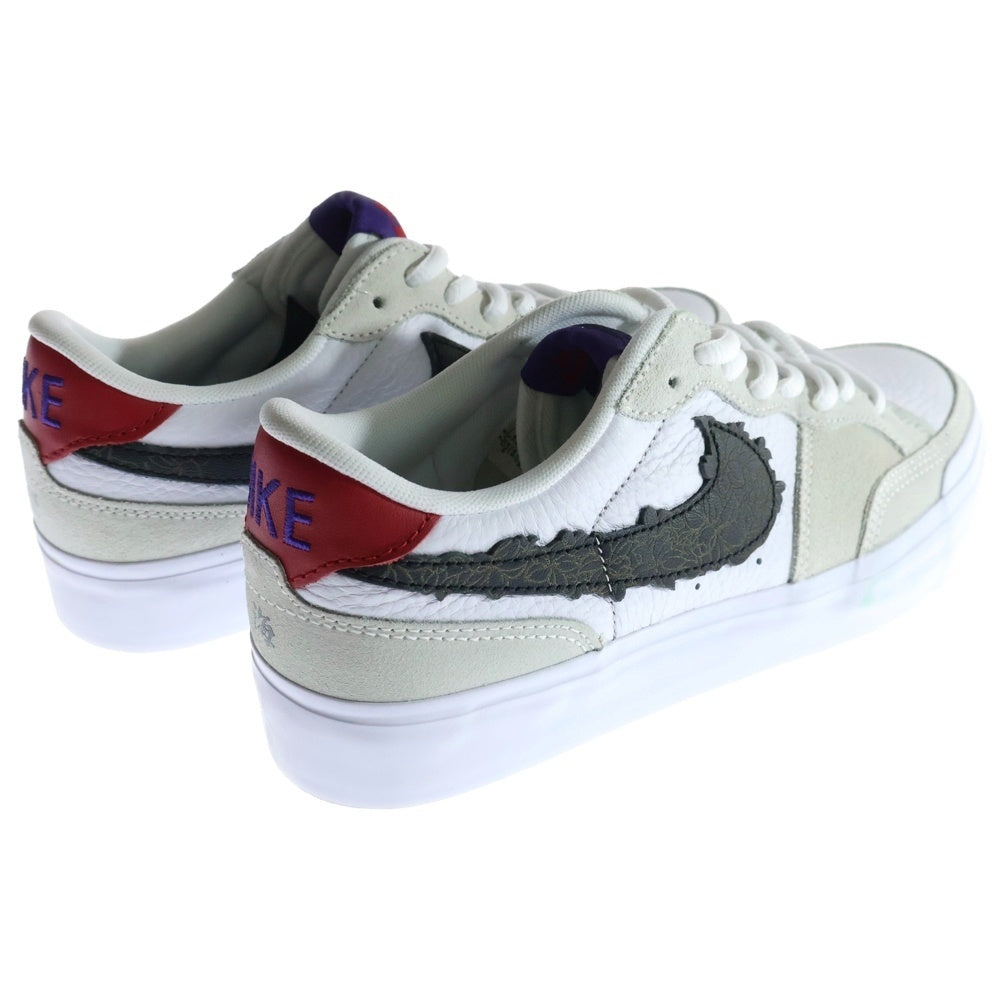 NIKE SB(ナイキエスビー) ×SKY BROWN WMNS ZOOM POGO PLUS QS スカイブラウン ウィメンズ ズーム ポゴプラス ローカットシューズ ホワイト US7.5/24.5cm HF4085-100