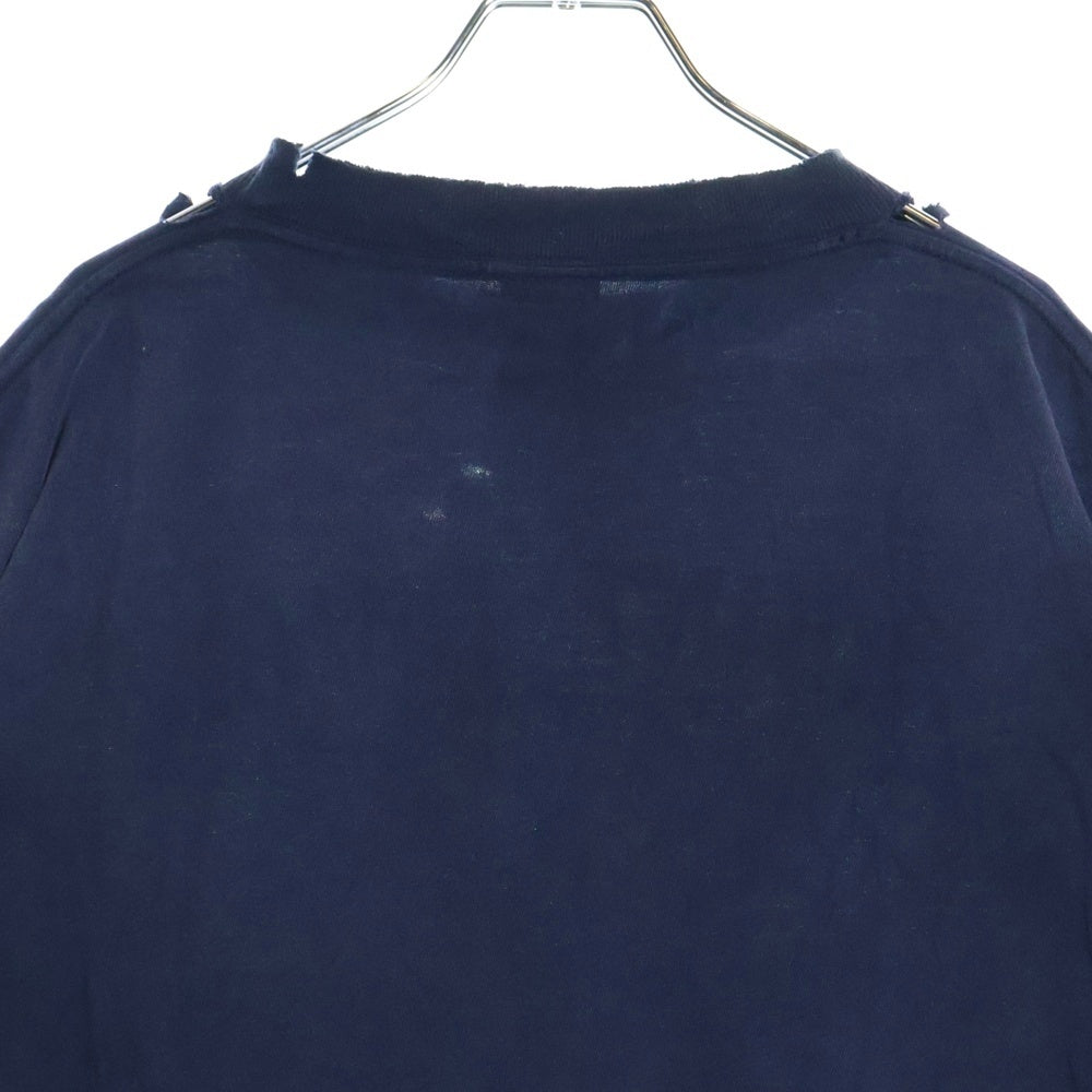 SAINT MICHAEL(セントマイケル) 25SS ×NEIGHBORHOOD STHD S/S TEE ネイバーフッド クルーネック半袖Tシャツカットソー ネイビー SM-HR3-0000-C71