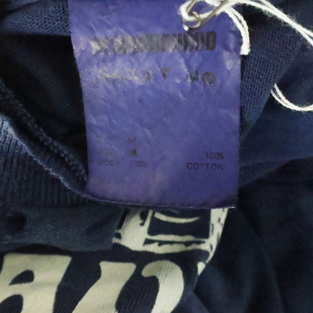 SAINT MICHAEL(セントマイケル) 25SS ×NEIGHBORHOOD STHD S/S TEE ネイバーフッド クルーネック半袖Tシャツカットソー ネイビー SM-HR3-0000-C71