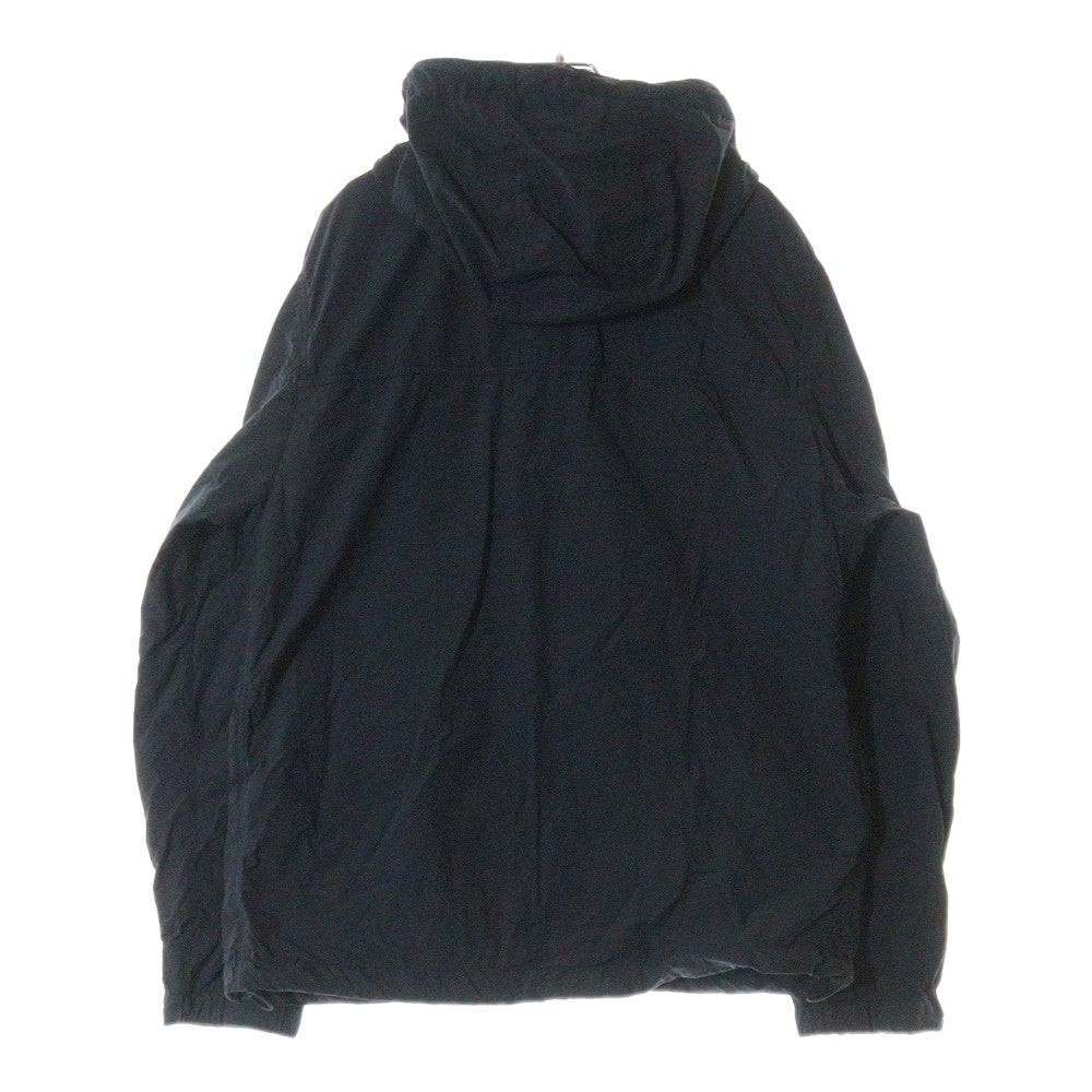 STONE ISLAND(ストーンアイランド) 24AW ゴースト ロゴワッペン付 ジップアップ フーデッド ジャケット ブラック K1S154100032 S00F6