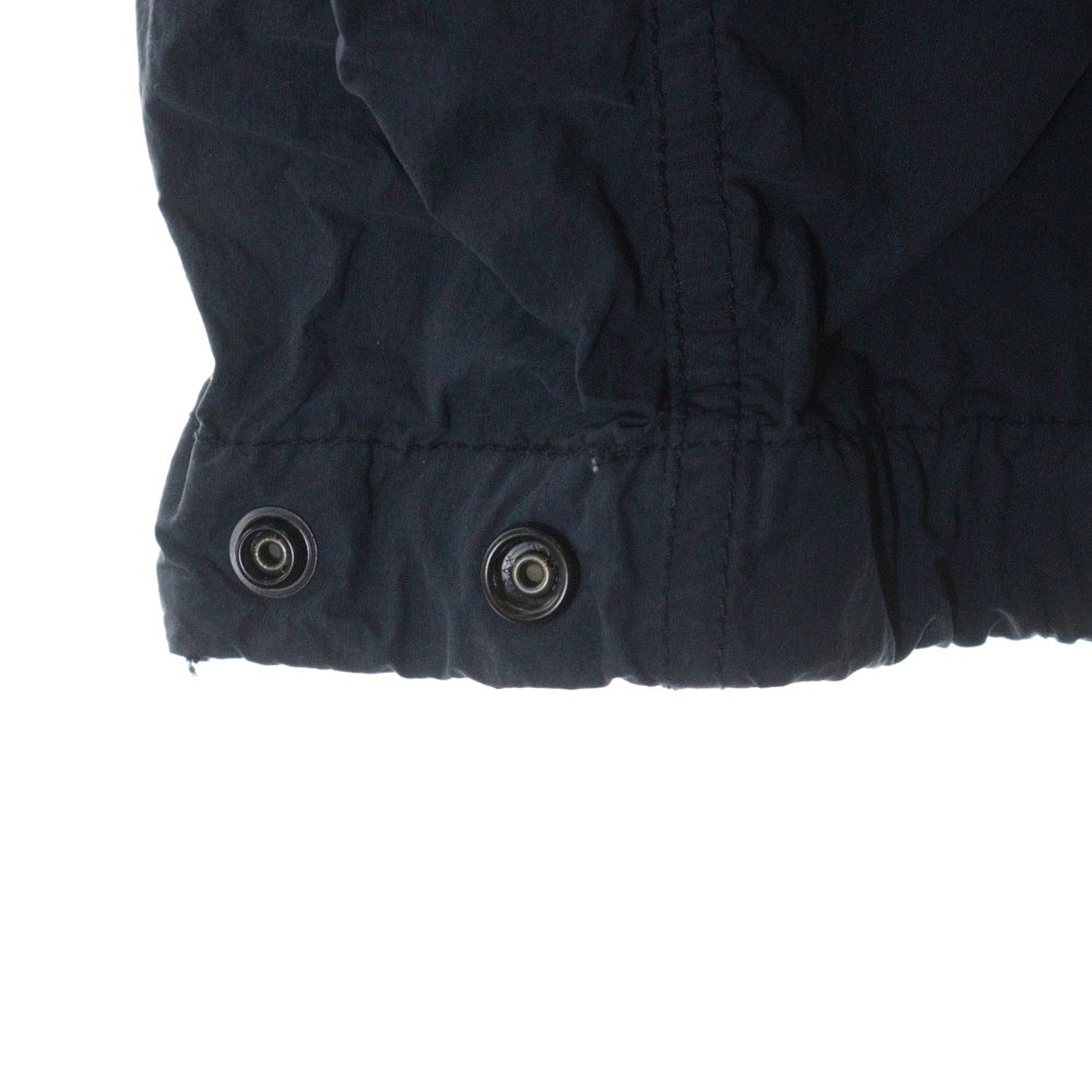 STONE ISLAND(ストーンアイランド) 24AW ゴースト ロゴワッペン付 ジップアップ フーデッド ジャケット ブラック K1S154100032 S00F6