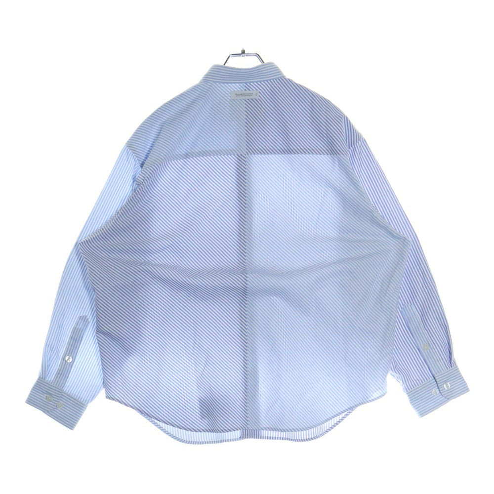 WTAPS(ダブルタップス) 25SS BD 05 LS CTPL OXFORD COOLMAX オックスフォード シャツ ブルー 251TQDT-SHM05