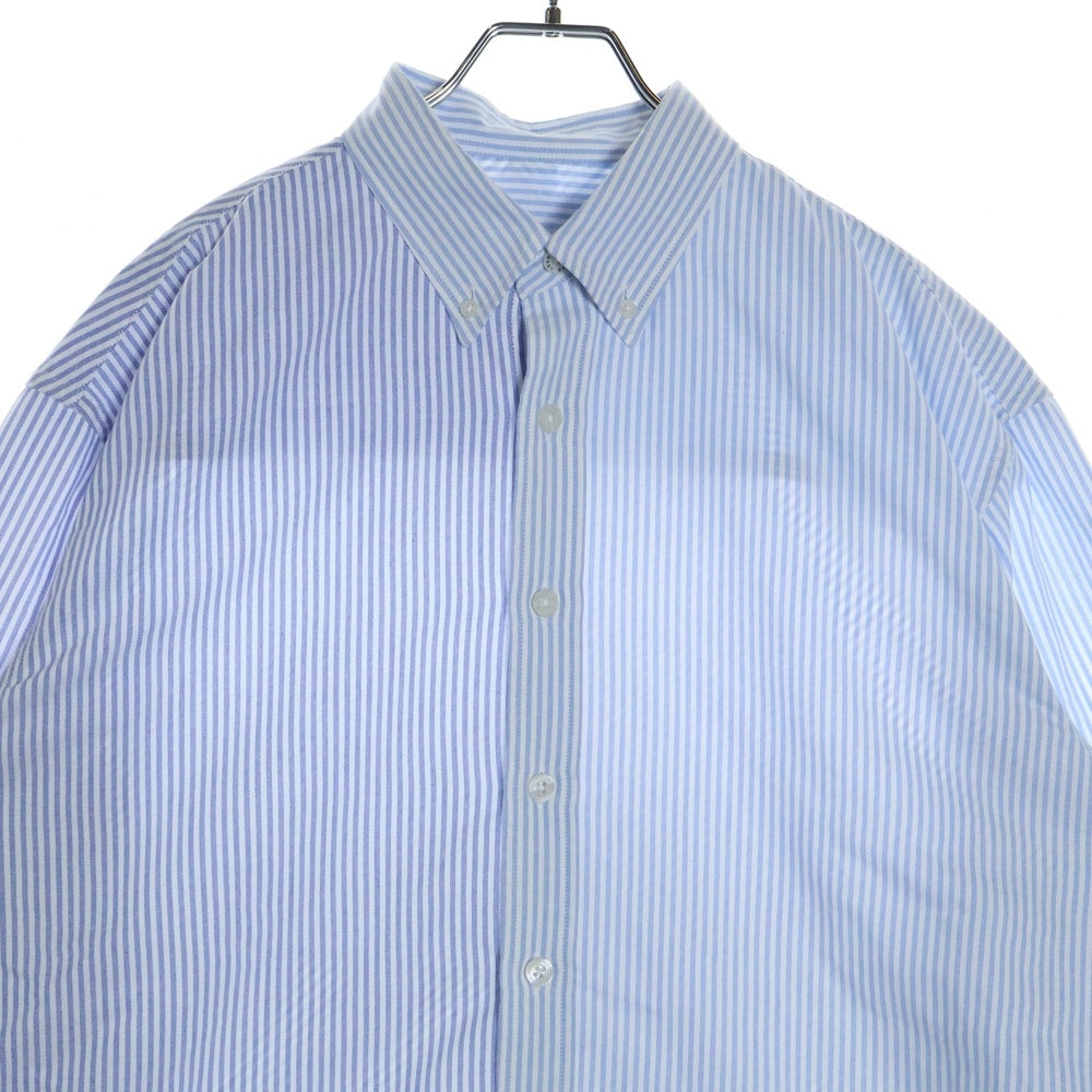WTAPS(ダブルタップス) 25SS BD 05 LS CTPL OXFORD COOLMAX オックスフォード シャツ ブルー 251TQDT-SHM05