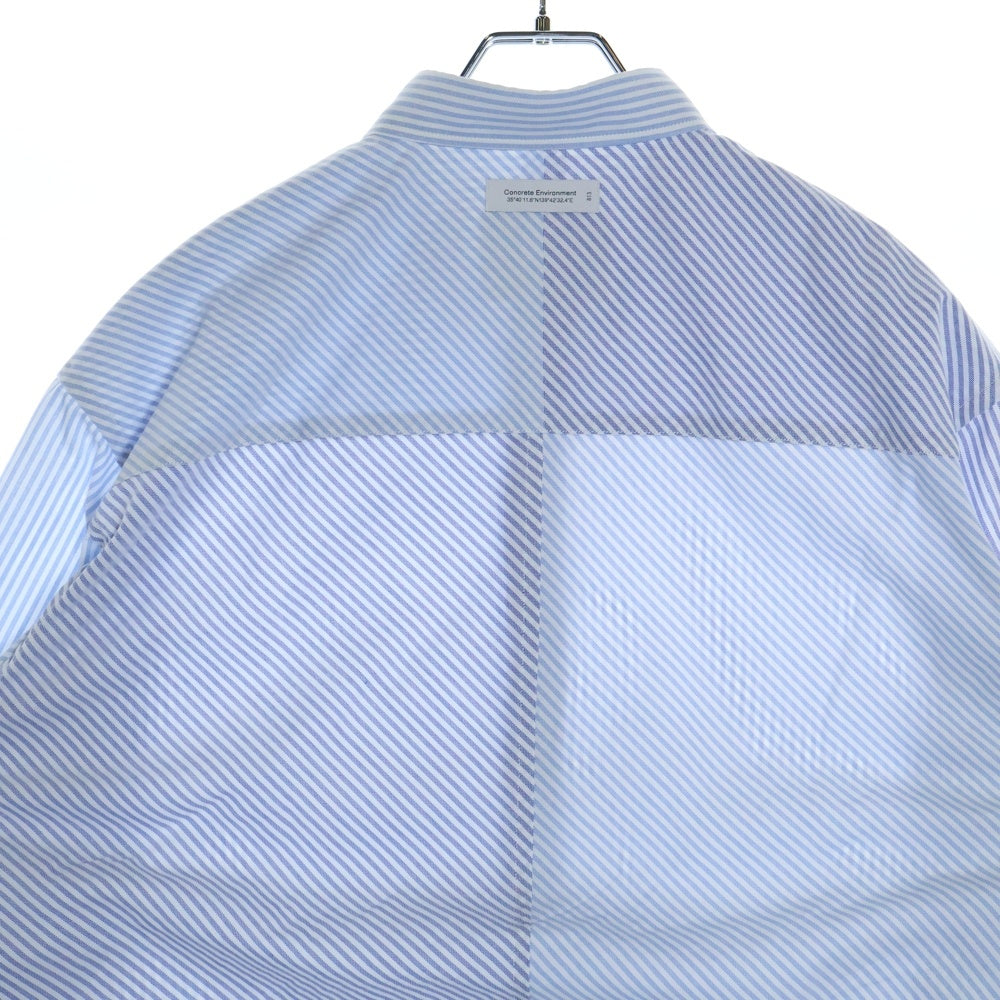 WTAPS(ダブルタップス) 25SS BD 05 LS CTPL OXFORD COOLMAX オックスフォード シャツ ブルー 251TQDT-SHM05