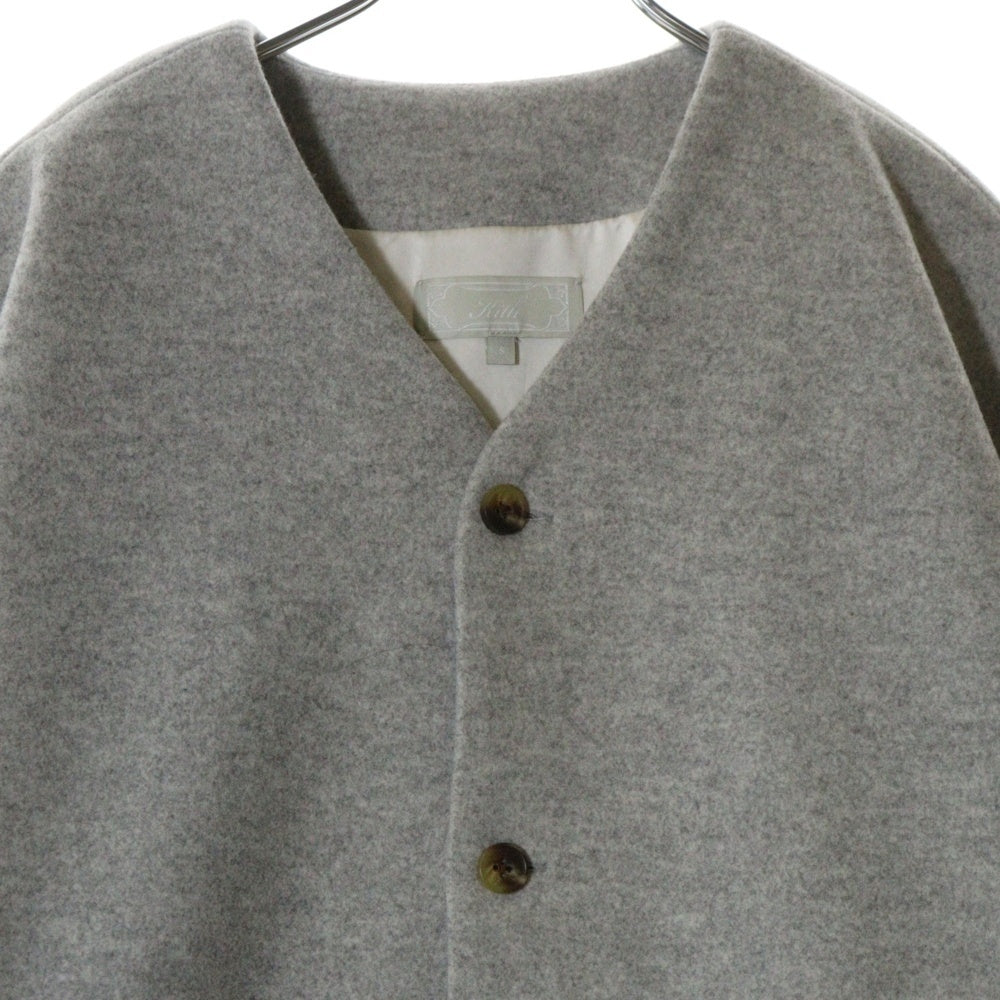 KITH(キス) Felted Jersey Jonah Liner フェルトジャージジョナライナー グレー