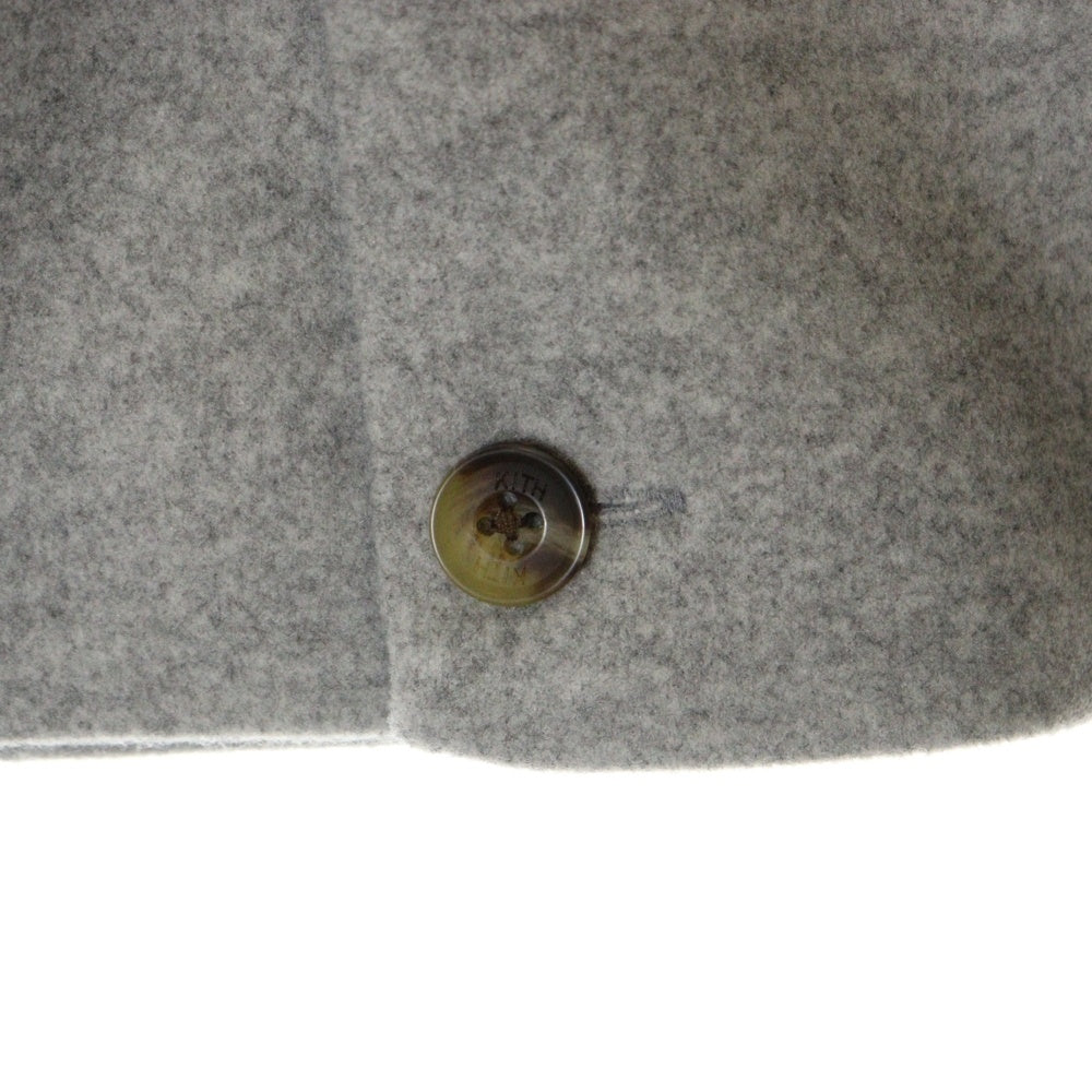 KITH(キス) Felted Jersey Jonah Liner フェルトジャージジョナライナー グレー