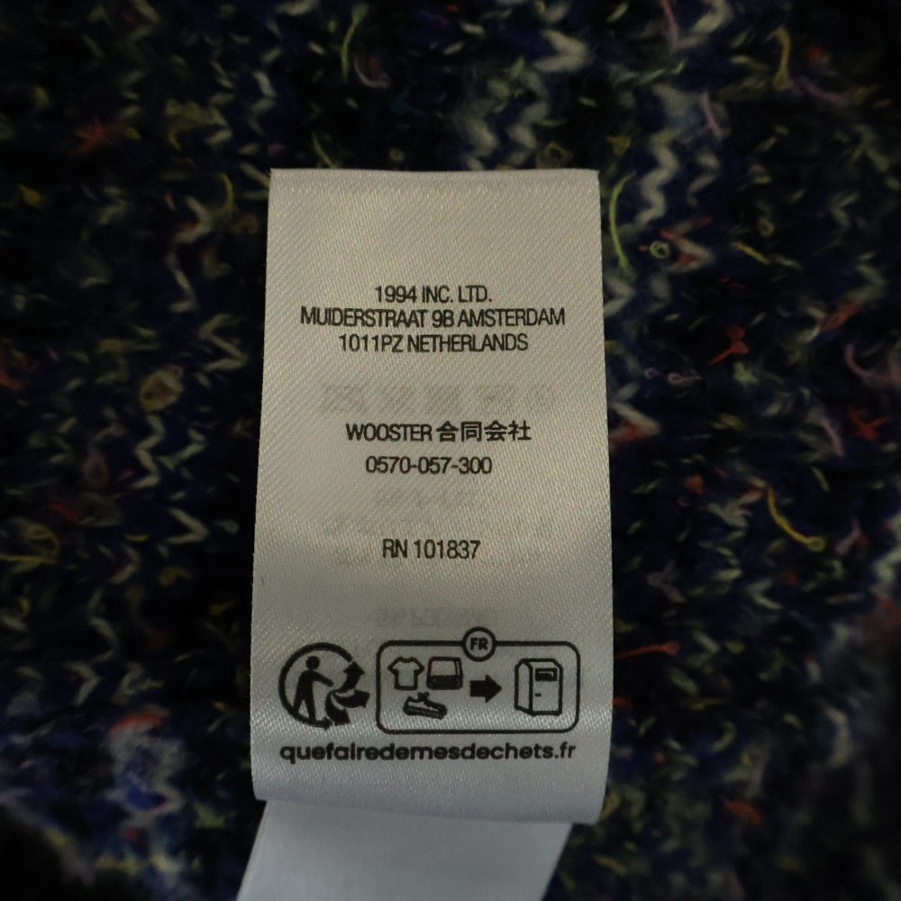 SUPREME(シュプリーム) 25SS Speckled Zip Up Sweater Vest スペックルドジップアップセーターベスト ツイード ブルー